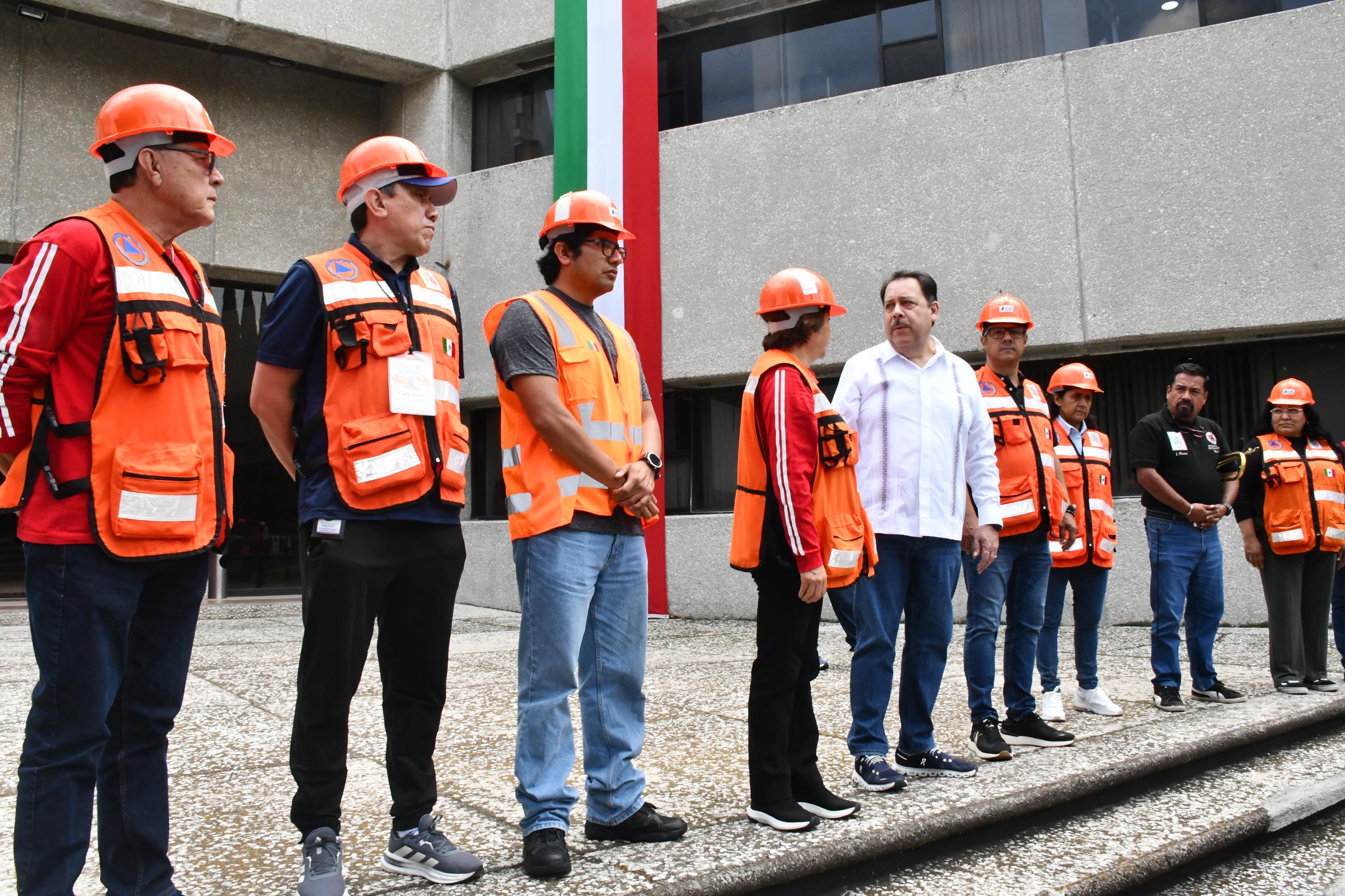 2do. Simulacro Nacional Sede SNTISSSTE
